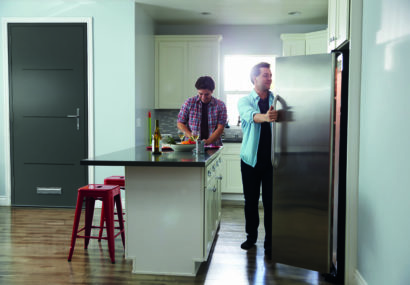 Smart Signature Aluminium Door in kitchen