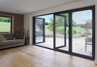 How will Smart Visofold Aluminium 1000 Bifold Doors enhance my property?